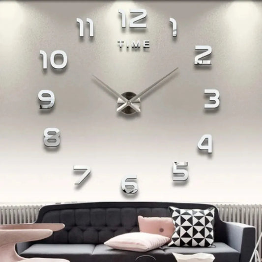 Modern Design Large Wall Clock 3D Quartz Clocks