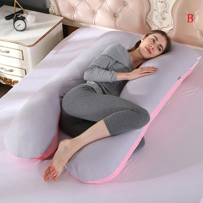 Maternity Pregnancy Body Sleeping Pillow Case U-shape